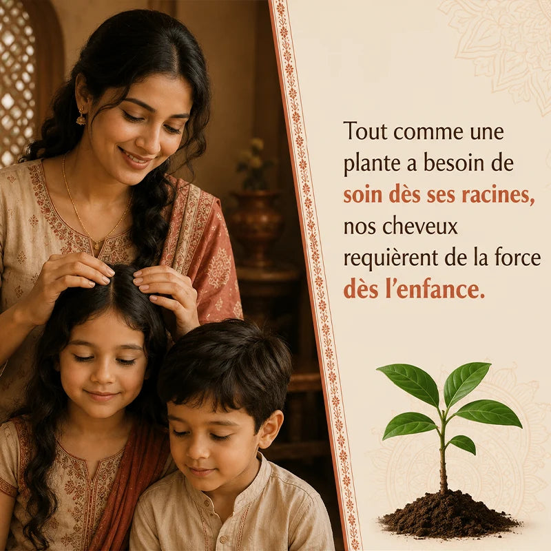 Huile de Coco Indienne pour cheveux